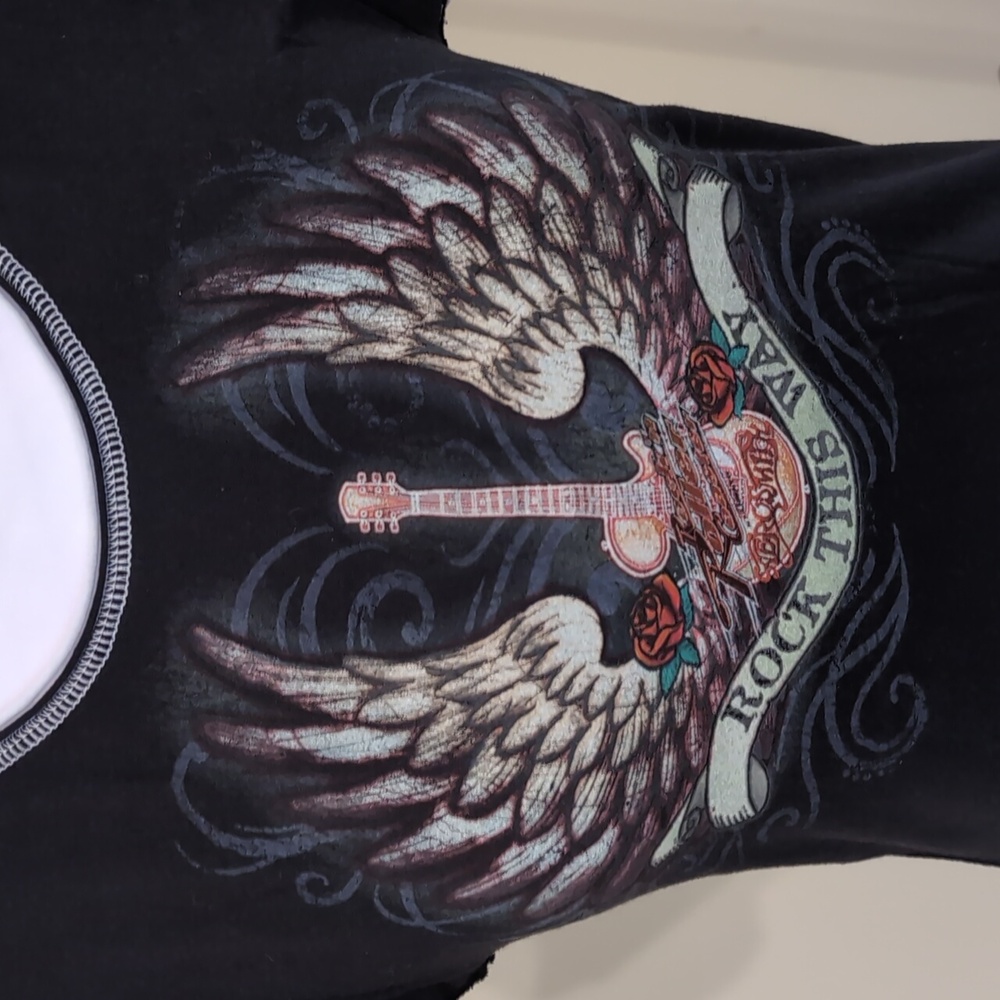 "Rock This Way" Disney Hollywood Studios Aerosmith Women's TShirt Size Med/Large